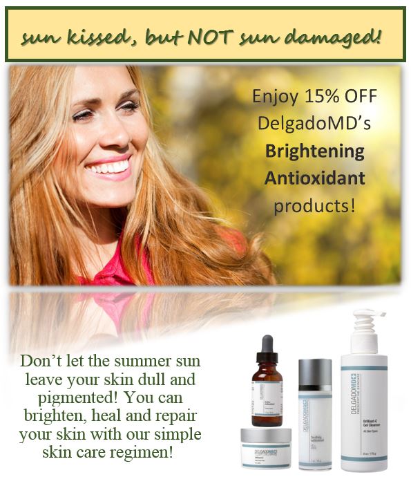Antioxident products by Miguel Delgado, M.D.
